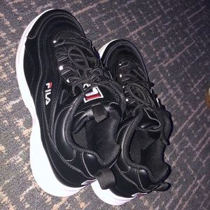 Brand New Black filas women